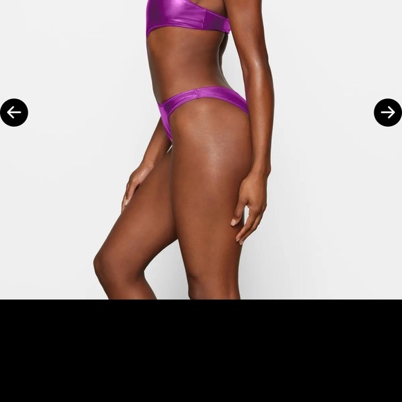 🤍 Skims Swim metallic halter monokini - Picture 4 of 4